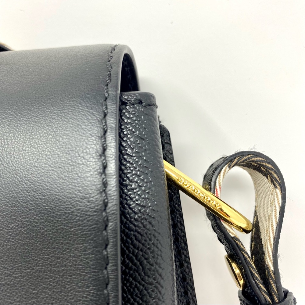 Burberry small soft grain buckle crossbody bag - Picture 14 of 15